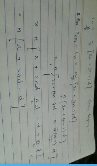 In an A.P., the sum of the terms equidistant from the beginning and end ...