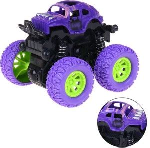 Tumtafa Non-toxic, harmless Truck Push & Go Toy Trucks Monster Car ...
