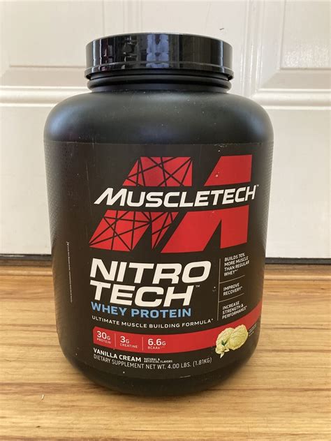 Image result for MuscleTech Nitro-Tech Whey Isolate