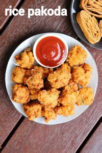 राइस पकोड़ा रेसिपी | rice pakora in hindi | चावल के पकोड़े | बासी चवाल ...