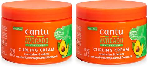 Amazon.com : Cantu Hair Treatment Kit with Coconut Curling Cream, Edge ...