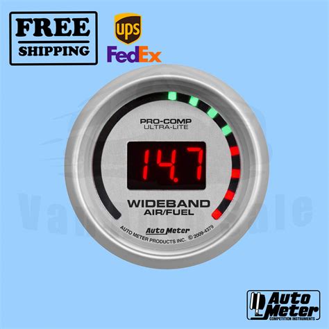 Gauge Air/Fuel Ratio-Wideband AutoMeter AUT4379 657896865444| eBay