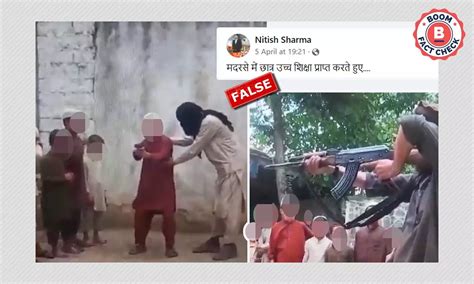 Old Al Jazeera Docu Peddled As Arms Training To Children In Madrasas | BOOM