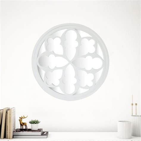 Buy Reflection Classic Polypropylene Round Decorative Wall Mirror - 50 ...