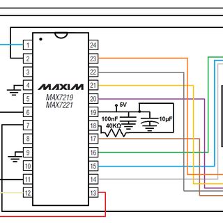 Image result for Arduino MAX7219 7-Seg Clock