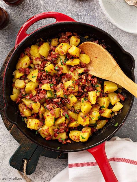 Easy Corned Beef Hash Recipe - Belly Full
