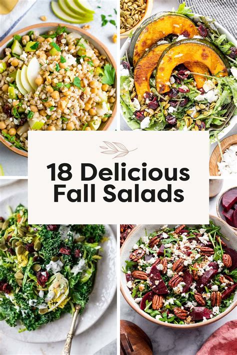 18 Delicious Fall Salads | Recipe | Autumn salad, Salad, Healthy fall ...