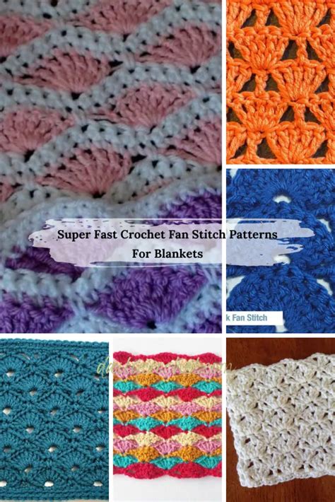 Image result for Embossed Fan Stitch Crochet Pattern