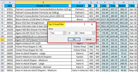 Image result for Custom AutoFilter Excel Multiple Values