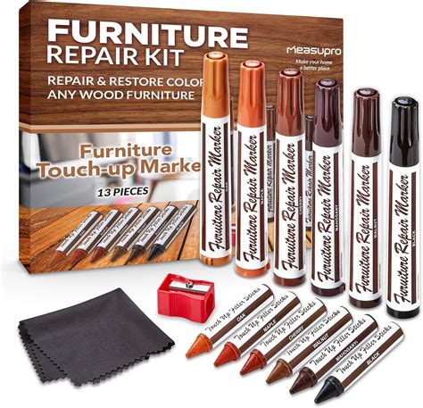 Amazon.com: Wood Scratch Repair Kit Markers - Set of 13 - Scratch ...