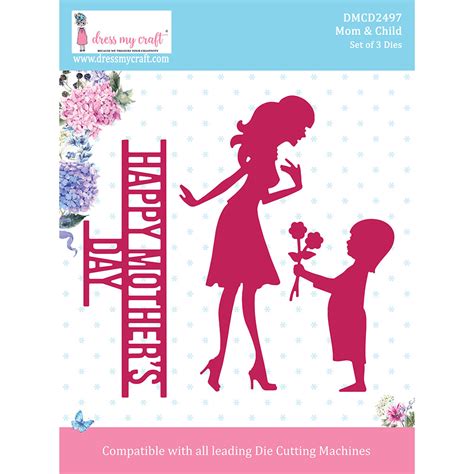 Mom & Child - Die – Dress my craft