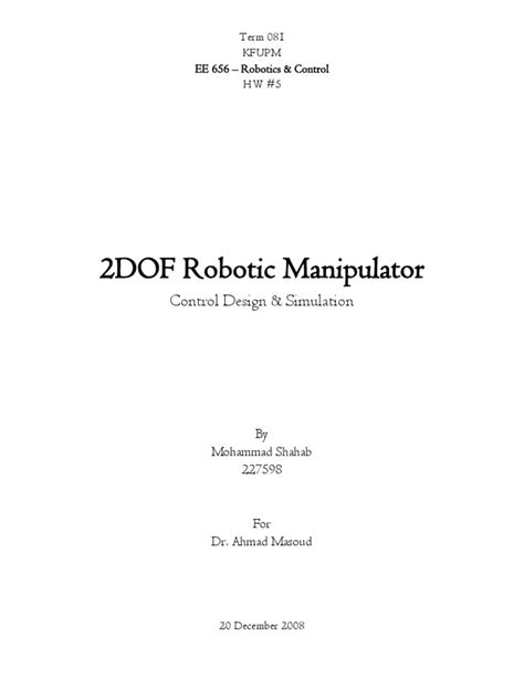 Image result for MATLAB Robotic Arm Simulation