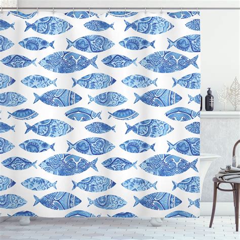 Immerse Yourself in Underwater Serenity with a Blue Fish Watercolor ...