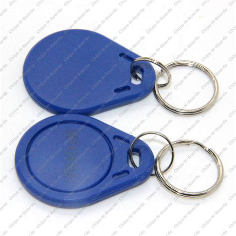 5 Pc RFID Tag Keychain Ring Keyfobs - 125kHz (LF) Access Control Key ...