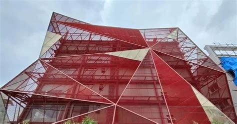 Image result for Mesh Cladding Round Shape