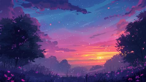 Anime Landscape Backgrounds HD 4k Anime Landscape Wallpapers
