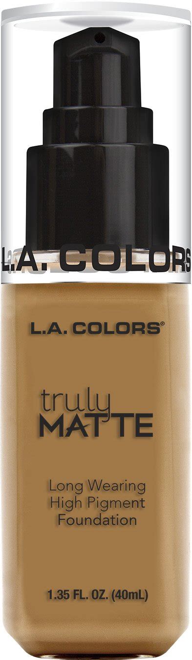 Buy L.A. Colors Truly Matte Liquid Foundation, Deep Tan, 40ml Online at ...