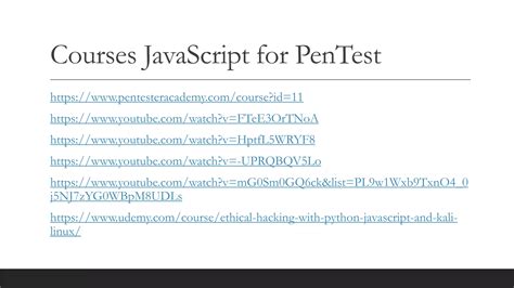 Image result for JavaScript for Pentester PDF