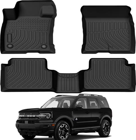 Amazon.com: All Weather Rubber Car Floor Mats Compatible with 2021-2023 ...