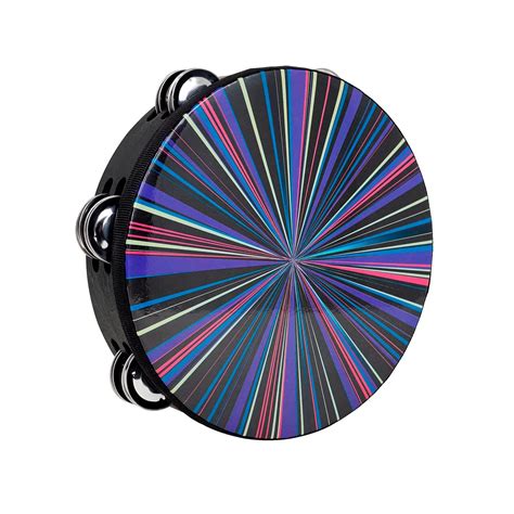 Amazon.com: OriGlam 8 Inch Double Row Tambourine, Hand Held Percussion ...