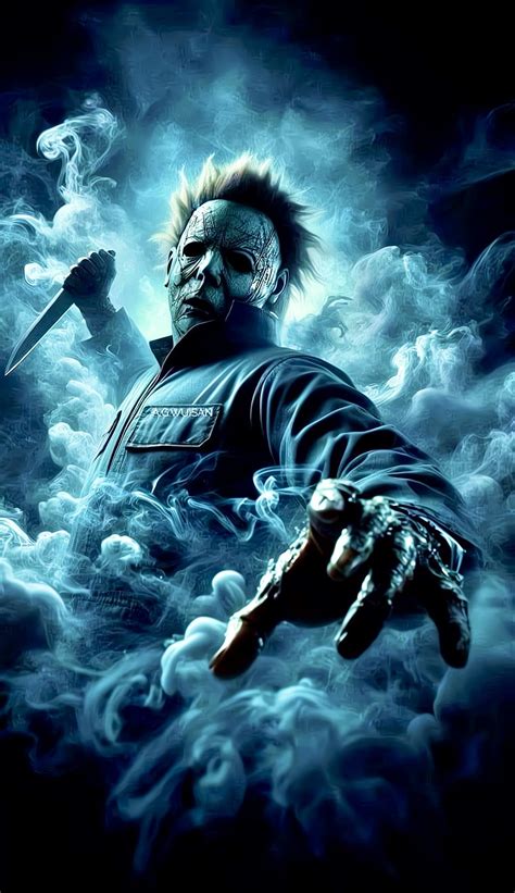 Pin by Gary Lee on Halloween/Michael Myers | Horror movie art, Classic ...