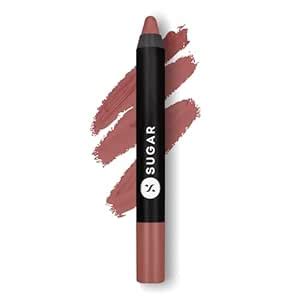 SUGAR Cosmetics Matte as Hell Crayon Lipsticks for Women | Lasts Up To ...