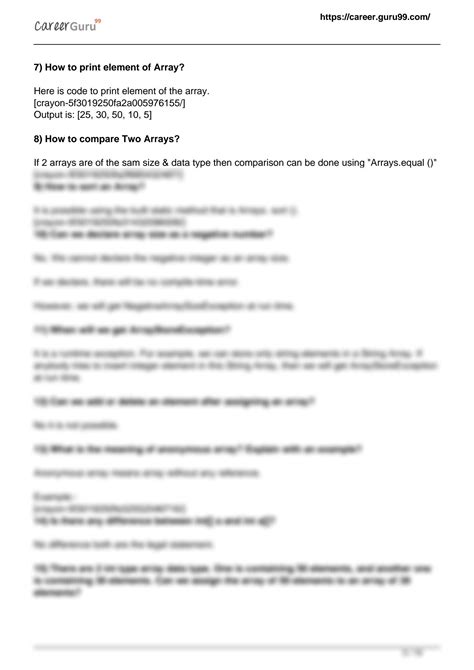 Image result for Array Questions