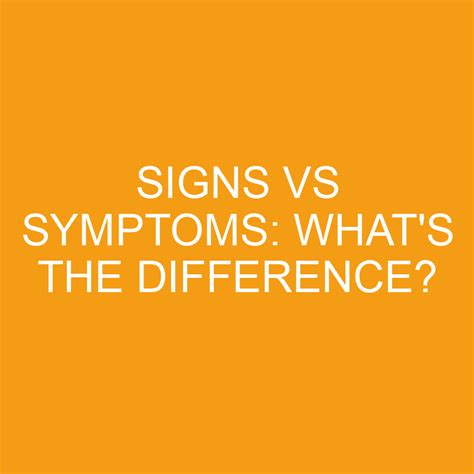 Sign vs Symptom Examples 的图像结果