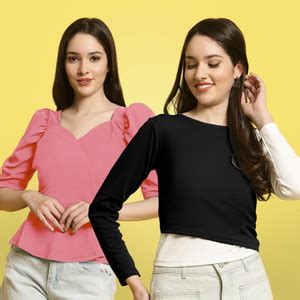 Cowl Neck Tops - Buy Cowl Neck Tops online at Best Prices in India ...