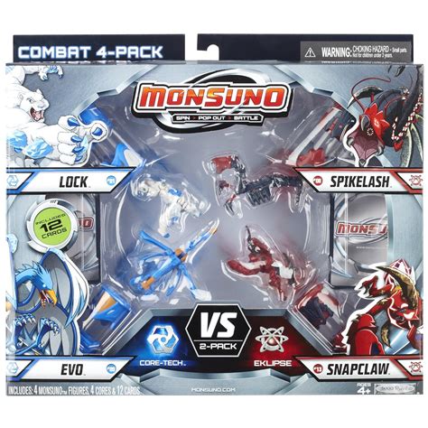Buy Monsuno Core "Combat 4-Pack" - Wave #1 Assortment Online at Low ...