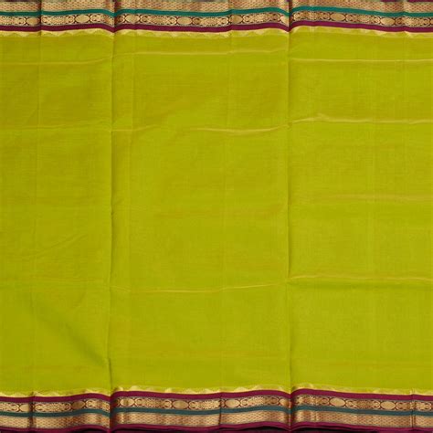 Hayagrivas Handloom Silk Cotton Saree in Radiant Lemon Green KBD2065C9 ...