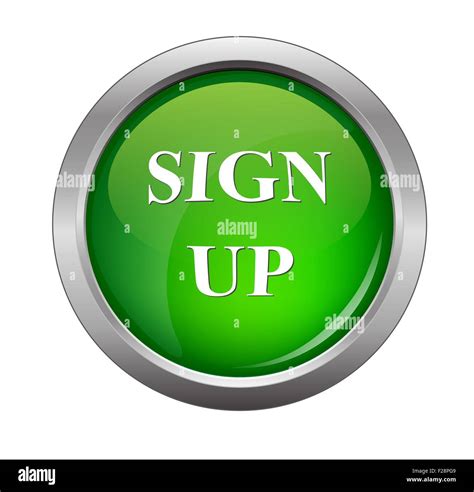 Image result for Sign Up Green Button