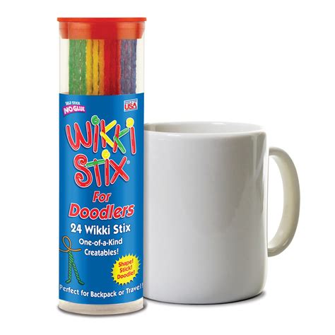 WikkiStix Sensory Fidget Toy, Arts and Crafts for Kids, Non-Toxic ...