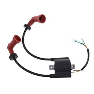 LOOM TREE® Motorcycle Ignition Coil Assy for 2 Stroke 15 HP 6B4 ...