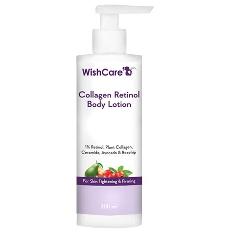 Buy WishCare Collagen 1% Retinol Body Lotion - For Skin Tightening ...