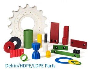 Delrin/HDPE/LDPE Machined Parts