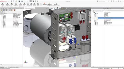 Image result for SolidWorks Electrical Panel