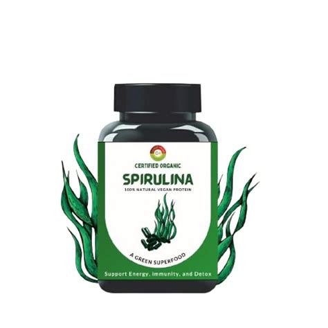 CORDY HERB Spirulina Vegan Capsule | Dietary Supplement to Support ...
