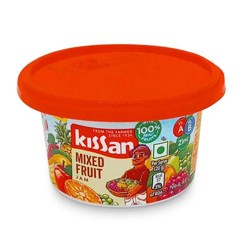 Kissan Mixed Fruit Jam, 100g Tub : Amazon.in: Grocery & Gourmet Foods