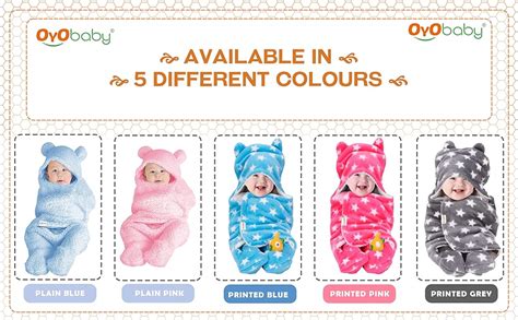 OYO BABY® 3 in 1 Baby Blanket Wrapper-Sleeping Bag for New Born Babies ...