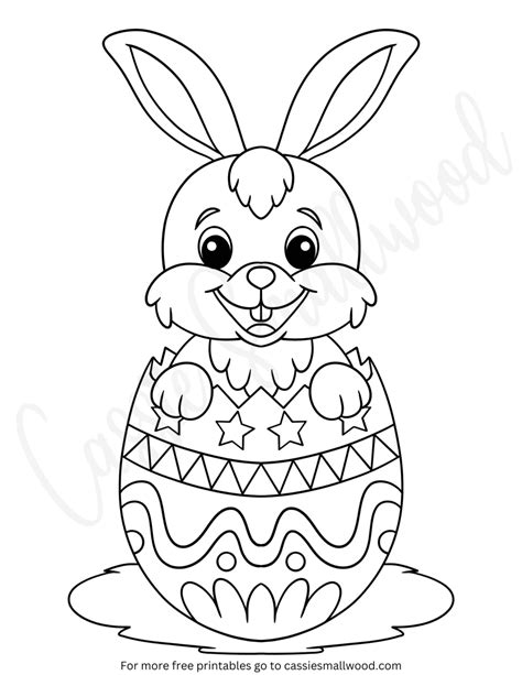 76 Cutest Easter Coloring Pages (Free Printable) - Cassie Smallwood
