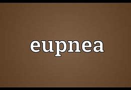 Image result for eupnea
