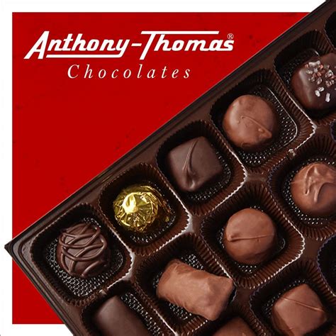 Buy Anthony Thomas, Milk Chocolate English Toffee Gift Box, Rich Almond ...