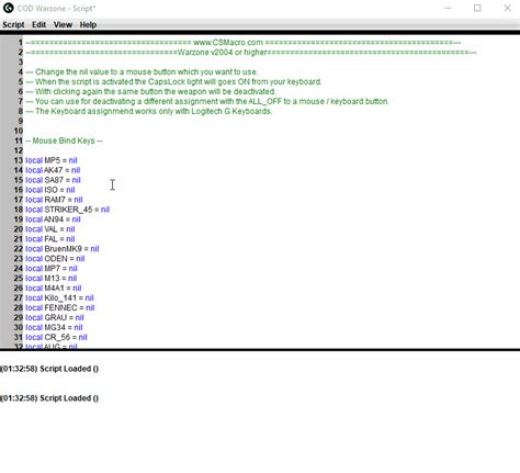 Image result for Logitech G502 Warzone Script
