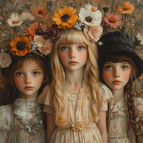 Girlies Celebrating Friendship And Fun Together