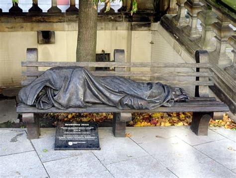 Homeless Jesus by Timothy Schmalz - Toronto Sculpture
