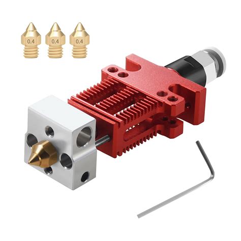 Buy Aibecy Assembled Extruder Hotend Kit with Extra 3pcs 0.4mm Nozzles ...