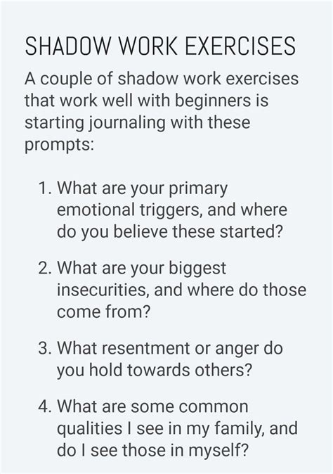 Image result for Shadow Work Addiction Journal Prompts