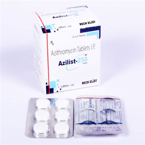 Azilist-250 Tablets Rechelist Pharma