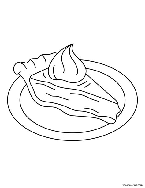Cherry Pie Coloring Pages